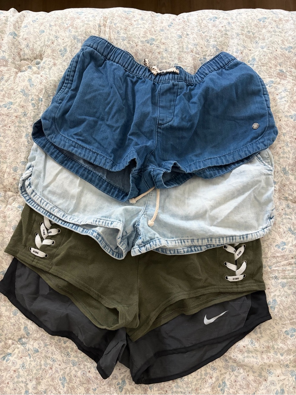 Nike Black Women's Athletic Shorts - Lightweight Running Shorts